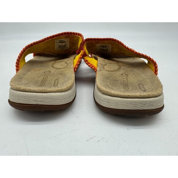 Merrell Womens Moroccan Spice Sandals Size 8 Orange Slip On Casual Cushioned - Picture 11 of 13